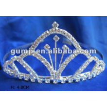 Tiara de la couronne de mariage nuptiale (GWST12-206)